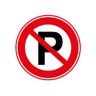 parkeerbord-niet-parkeren-rond parkeerbord-niet-parkeren-rond